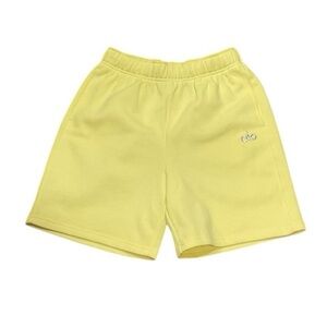 Alo Yoga Mens Yellow Athletic Shorts 7” Sz M